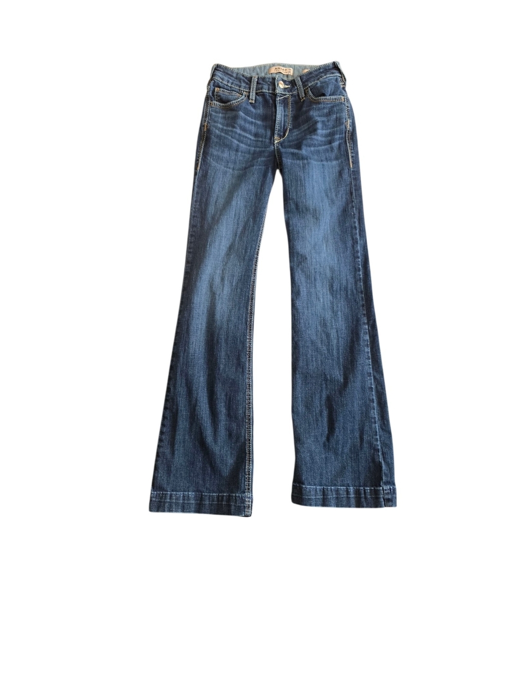 Ariat High Rise Slim Trouser Classic Women's Denim Jeans Size 25R